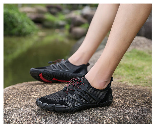 Unisex Non-Slip Water Shoe | Mesh Aqua Shoe for Beach, Stream & Casual Wear