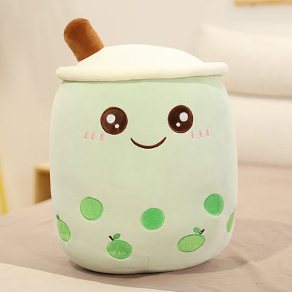 Plush Bubble Tea Pillow Cushion - Soft Stuffed Drink Toy