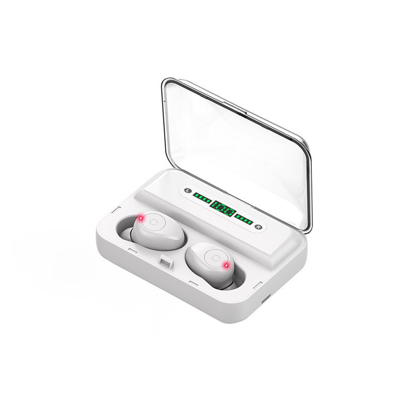 Bluetooth 5.0 Wireless Earbuds with 2000mAh Power Bank Charging Case