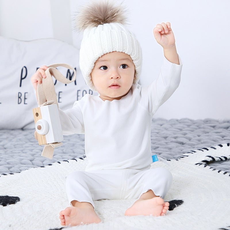 Baby Pajama Romper - Soft Polyester Sleepwear Climbing Suit