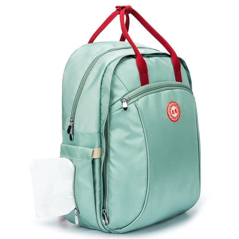 Large Capacity Diaper Bag Backpack - 35L Waterproof Nylon