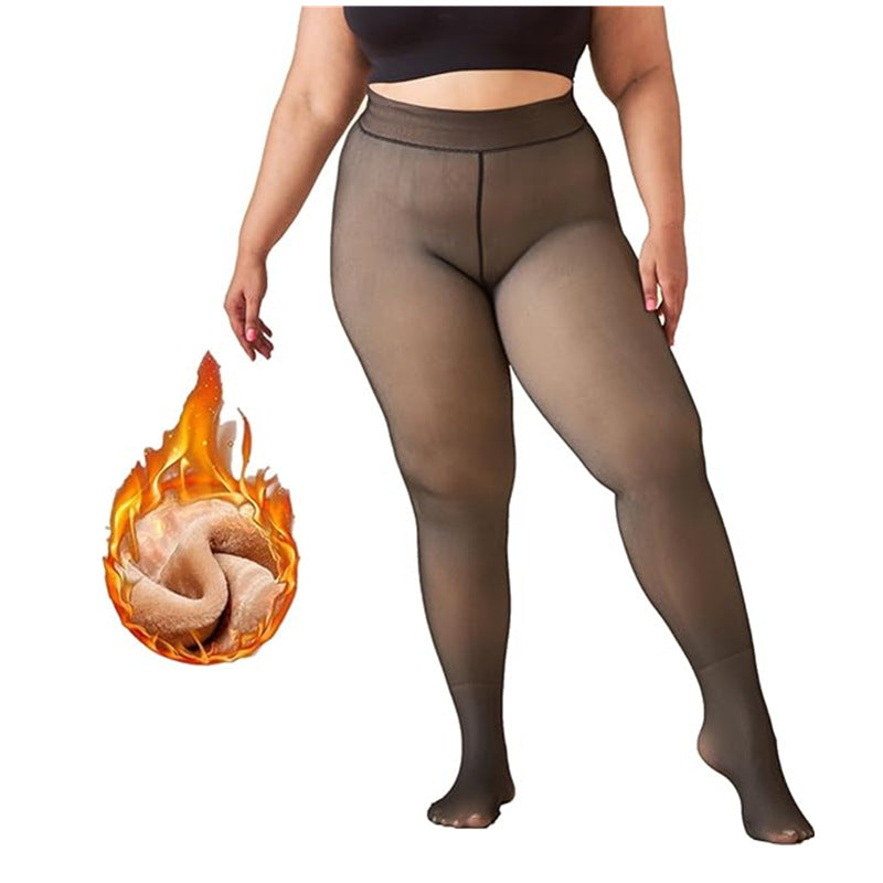 Premium Chenille Stirrup Leggings with Fleece Lining