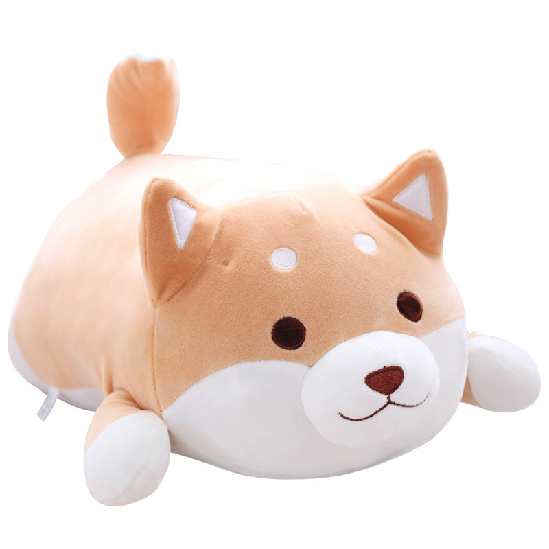 Shiba Inu Plush Toy - Soft Stuffed Dog Pillow for Kids & Decor