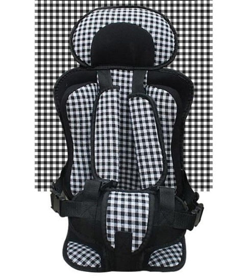 Portable Child Car Safety Seat with 5-Point Harness - Ages 3-12
