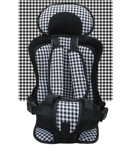 Portable Child Car Safety Seat with 5-Point Harness - Ages 3-12