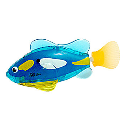 LED Electric Swimming Fish Toy – Interactive Light-Up Cat & Kids Bath Toy