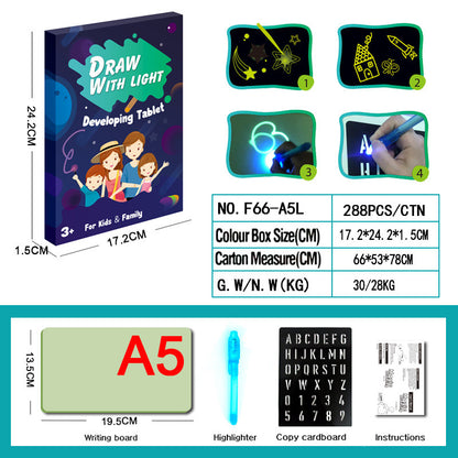 Light-Up Drawing Board - Educational Glow Art Tablet