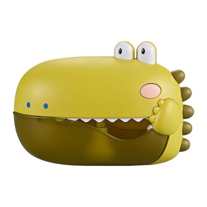 Dinosaur Baby Bath Bubble Machine - Wall-Mounted with Music for Bath Time Fun