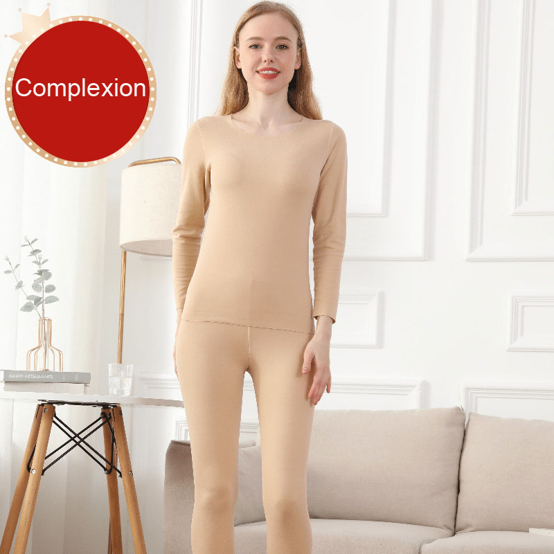 Thermal Underwear Set - Double-Sided Fleece Base Layer for Men and Women