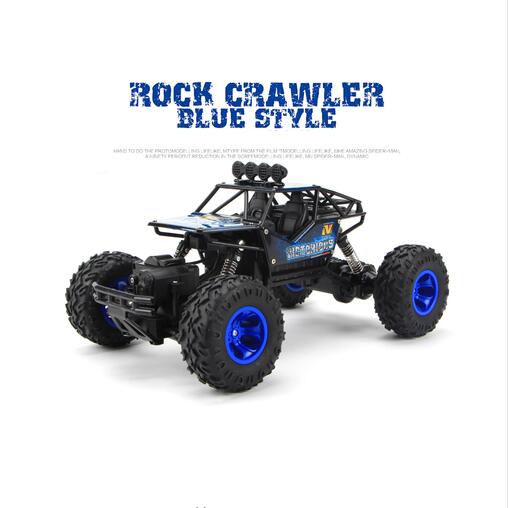 4WD RC Climbing Car - 1:12 Scale 2.4G Remote Control Off-Road Truck for Kids