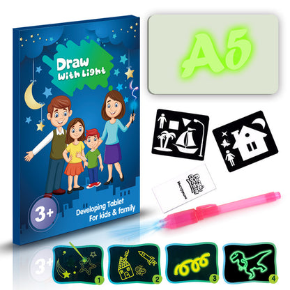 Light-Up Drawing Board - Educational Glow Art Tablet