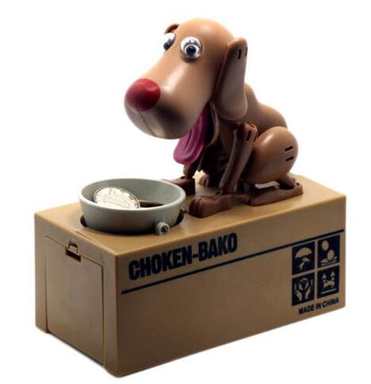 Robotic Dog Coin Bank - Interactive Piggy Bank Money Box for Kids