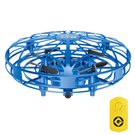 UFO Mini Drone - Infrared Sensing Flying Helicopter with Hand Control & USB Charging