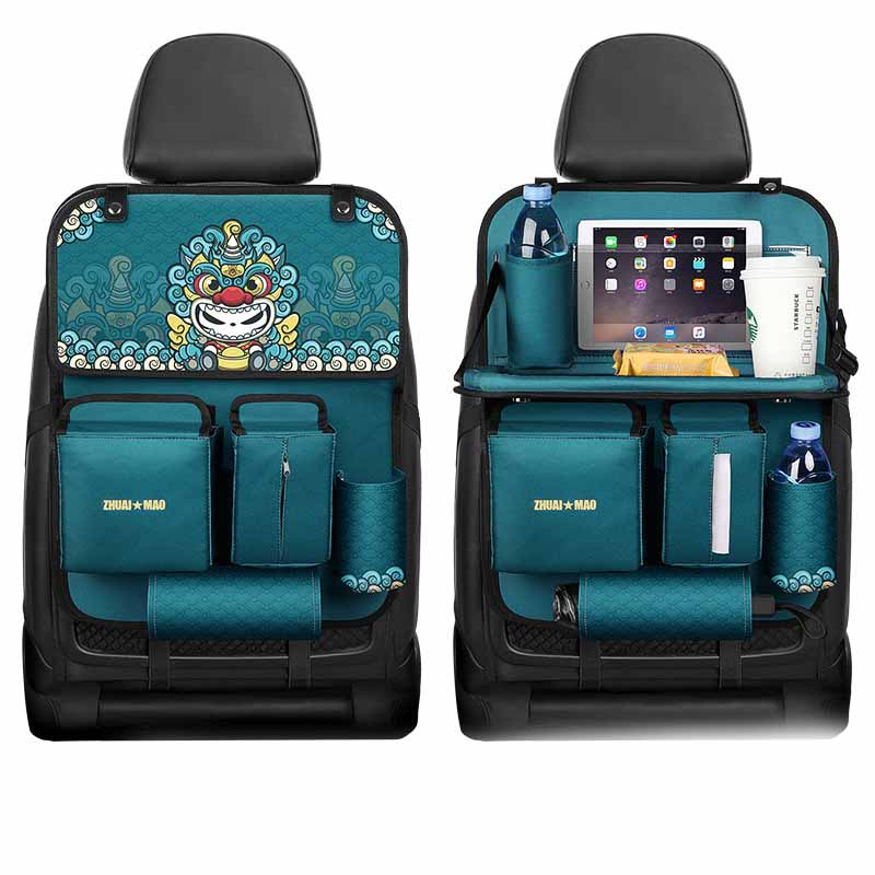Car Seat Back Storage Organizer - Oxford Cloth Multi-Pocket