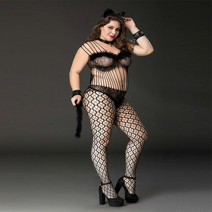 Women's One-Piece Lingerie Bodysuit - Plus Size Intimate Apparel