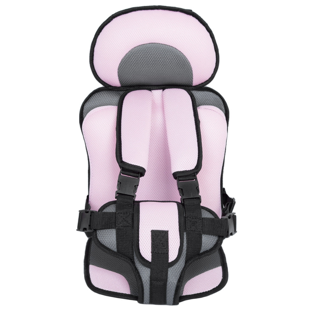 Portable Child Car Safety Seat with 5-Point Harness - Ages 3-12