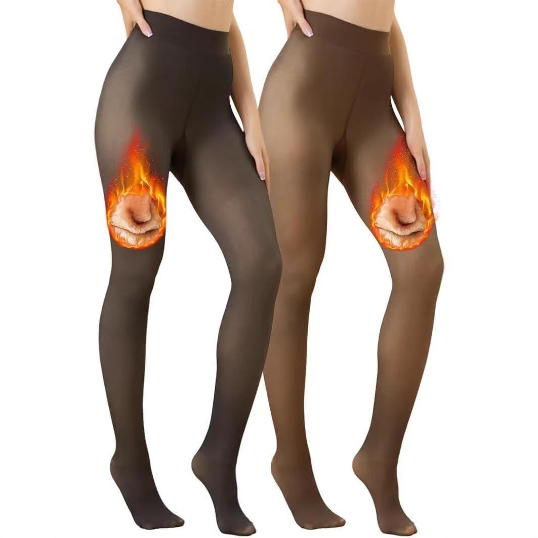 Premium Chenille Stirrup Leggings with Fleece Lining