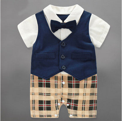 Cotton Baby Onesie - Long Sleeve Bodysuit with Snap Closure