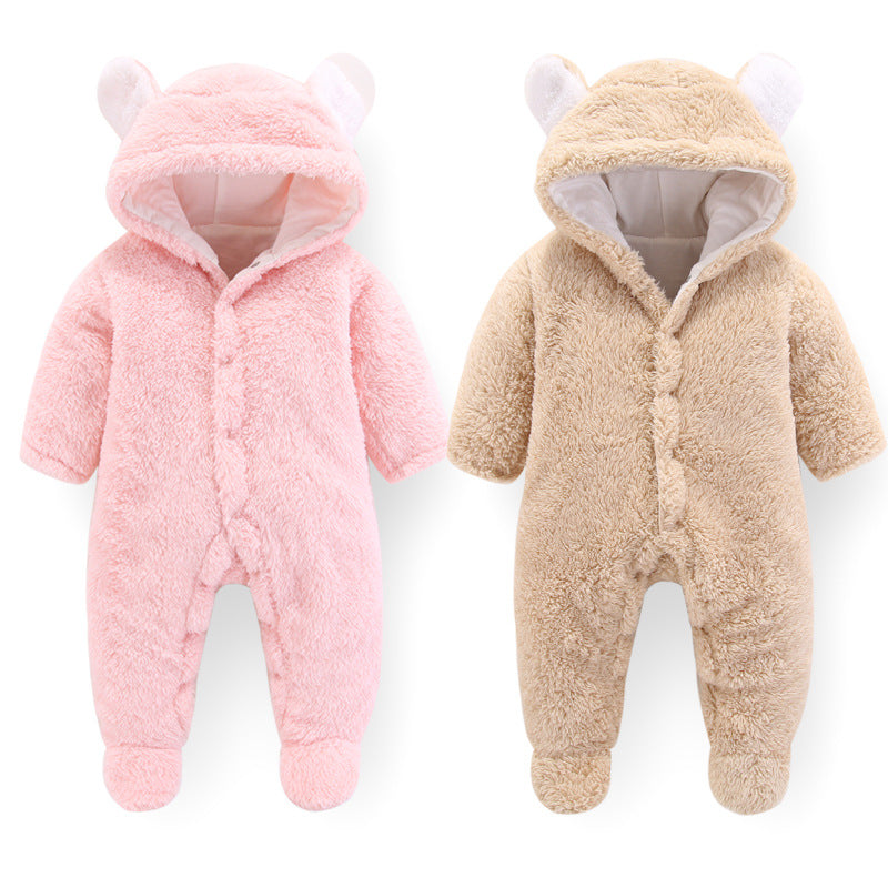 Baby Romper Jumpsuit for Newborns and Infants - Soft Cotton Bodysuit