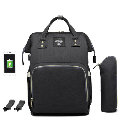 Multifunctional Diaper Bag - Large Capacity Oxford Cloth with Multiple Carry Options