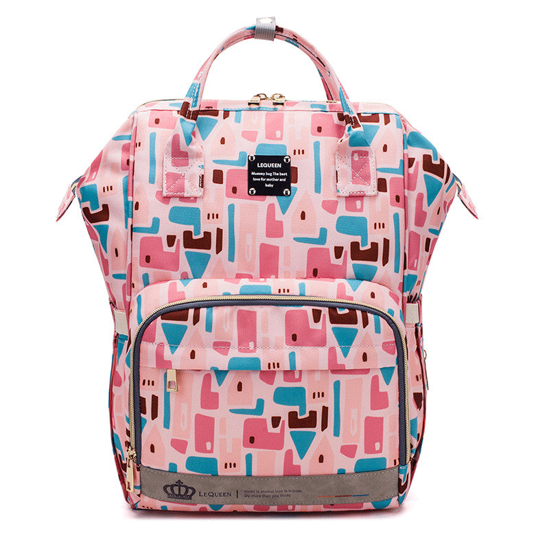 Multi-Functional Diaper Backpack - Nylon Travel Organizer for Parents