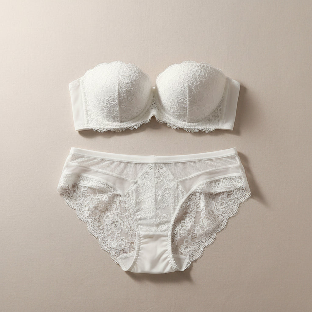Women's Strapless Tube Top Bra - Wireless Convertible Support Bra