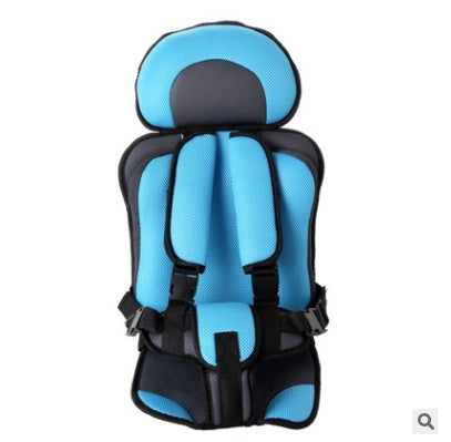 Portable Child Car Safety Seat with 5-Point Harness - Ages 3-12