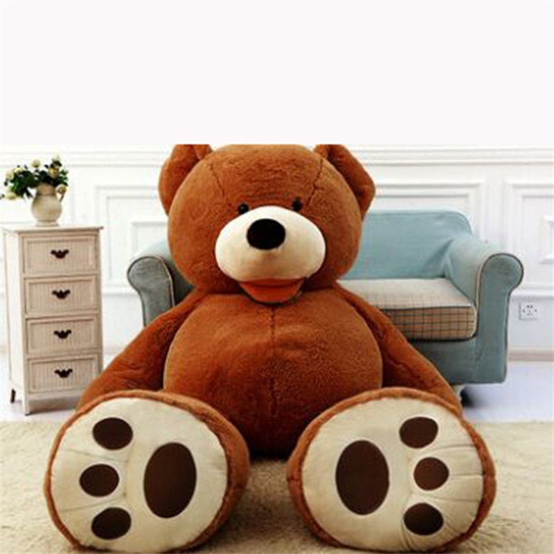Giant Teddy Bear Plush Toy Shell - Unfilled Soft Fabric Cover