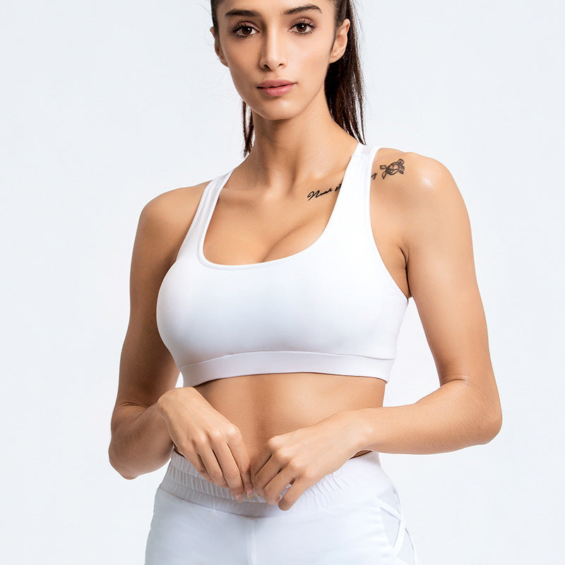 Padded Sports Bra - Quick-Dry Breathable Athletic Support