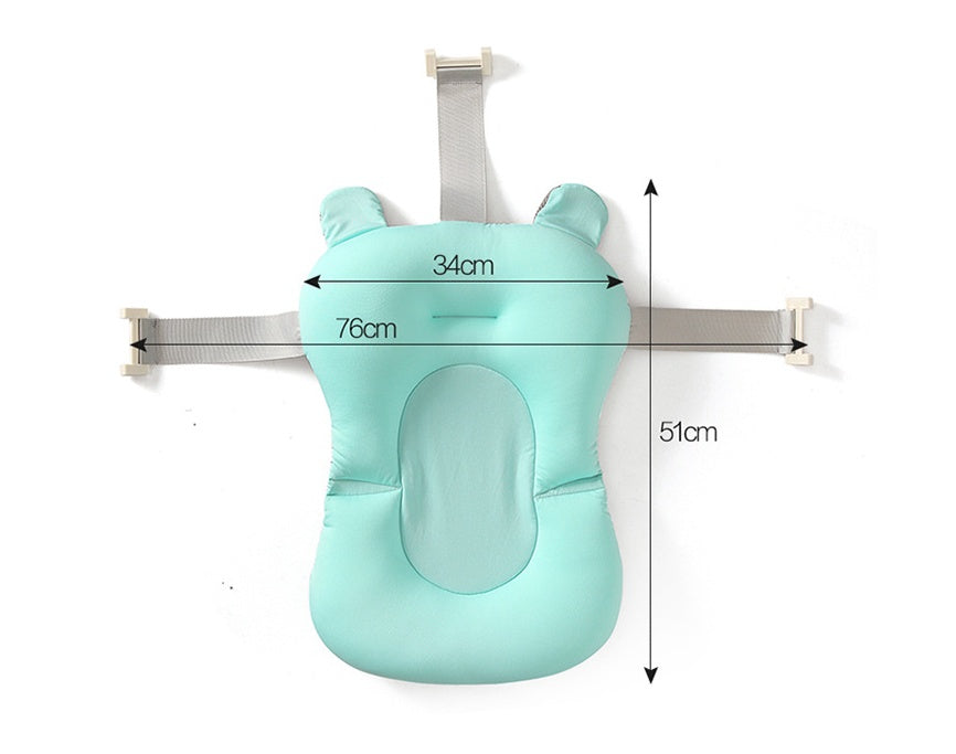 Baby Floating Bath Cushion with Safety Harness