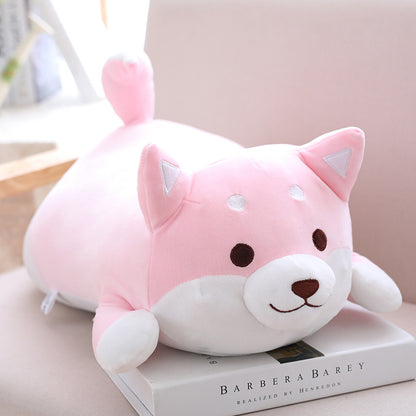 Shiba Inu Plush Toy - Soft Stuffed Dog Pillow for Kids & Decor
