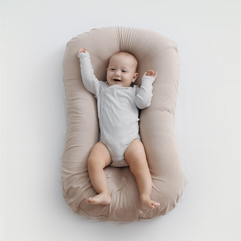 Baby Nest Bed - Portable Cotton Crib for Newborns & Infants 0-3 Years