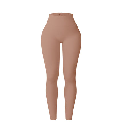European-Style Seamless Nylon Yoga Pants - Sports Leggings