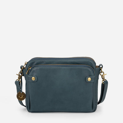 Women's Quilted Crossbody Bag - Vegan Leather Shoulder Messenger Purse