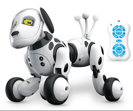 Smart Interactive Robot Dog Toy | Touch Sensing, Singing, Dancing & Animated Eyes