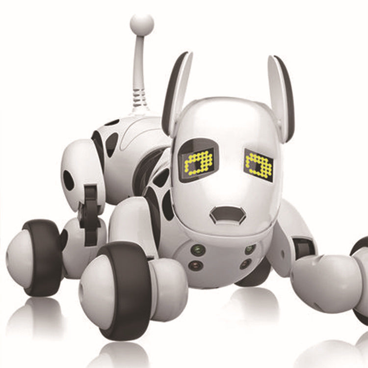 Smart Interactive Robot Dog Toy | Touch Sensing, Singing, Dancing & Animated Eyes