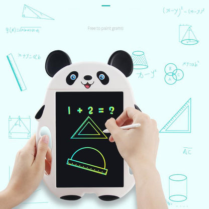 LCD Graffiti Electronic Drawing Board - Kids Reusable Writing Tablet Panda Design