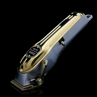 Electric Hair Clipper - USB Rechargeable Metal Blade with LCD Display