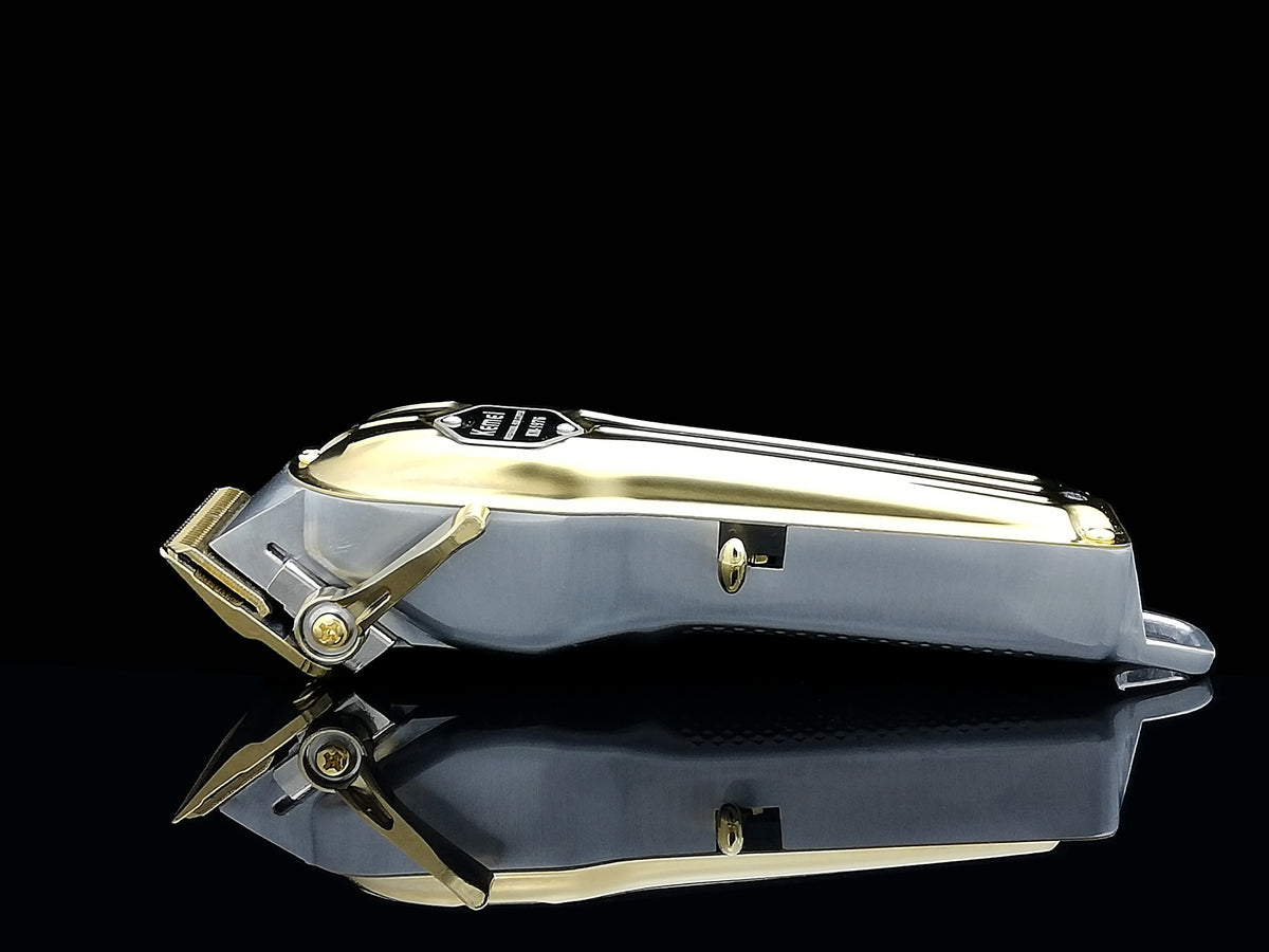 Electric Hair Clipper - USB Rechargeable Metal Blade with LCD Display