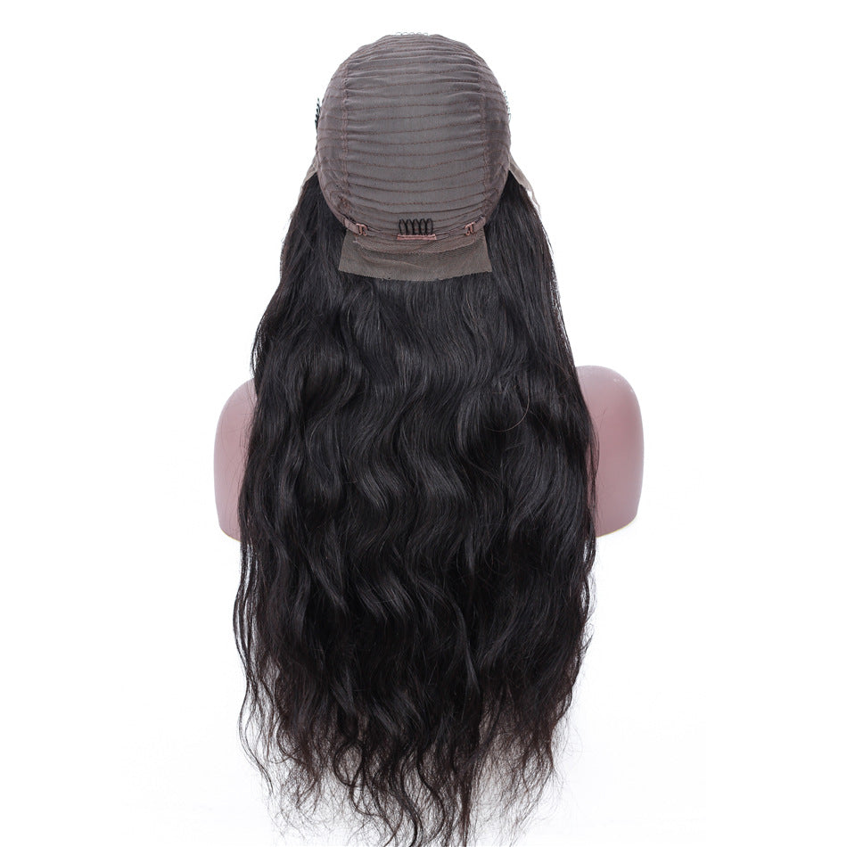 Body Wave Human Hair Lace Front Wig - 13x4 Hand-Woven Natural Texture