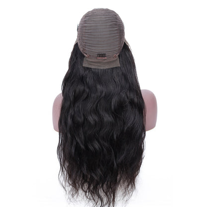 Body Wave Human Hair Lace Front Wig - 13x4 Hand-Woven Natural Texture