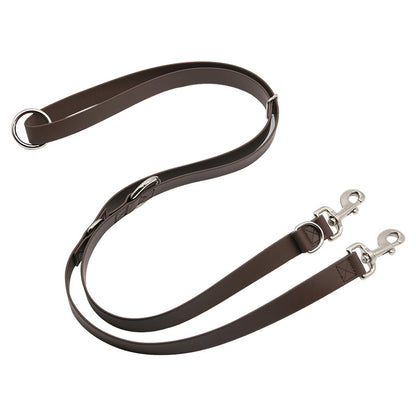 Waterproof Multifunctional Pet Leash - Durable PVC Dog Lead in 10 Colors