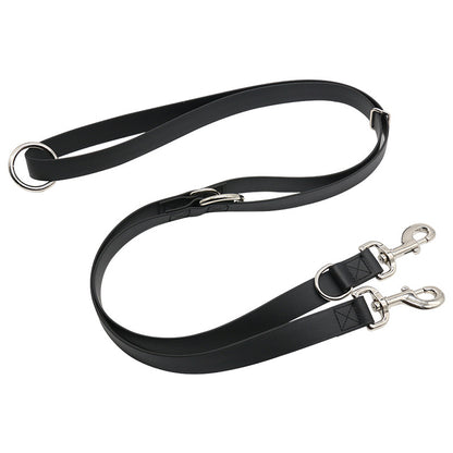 Waterproof Multifunctional Pet Leash - Durable PVC Dog Lead in 10 Colors