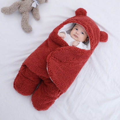 Baby Quilted Sleeping Bag - Cotton Blend Swaddle Wrapper