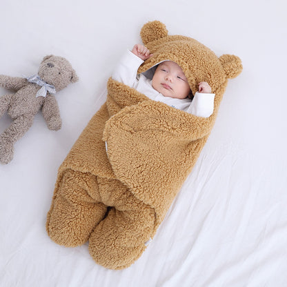 Baby Quilted Sleeping Bag - Cotton Blend Swaddle Wrapper
