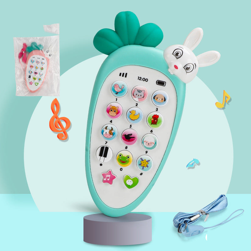 Baby Electronic Phone Toy - Musical Educational Learning Toy with Sounds