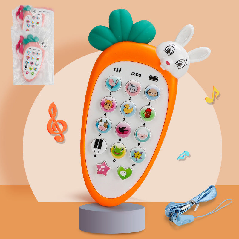 Baby Electronic Phone Toy - Musical Educational Learning Toy with Sounds