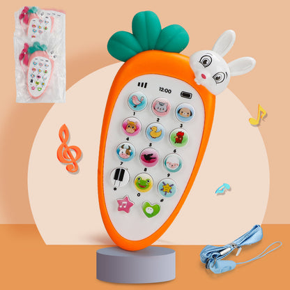 Baby Electronic Phone Toy - Musical Educational Learning Toy with Sounds