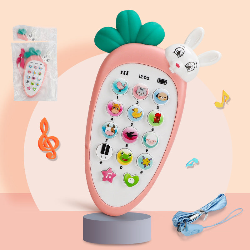 Baby Electronic Phone Toy - Musical Educational Learning Toy with Sounds