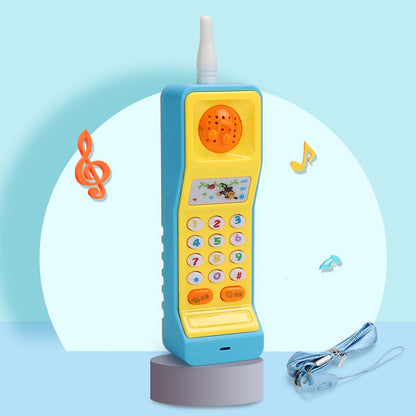 Baby Electronic Phone Toy - Musical Educational Learning Toy with Sounds
